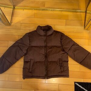 Brown Puffer Jacket